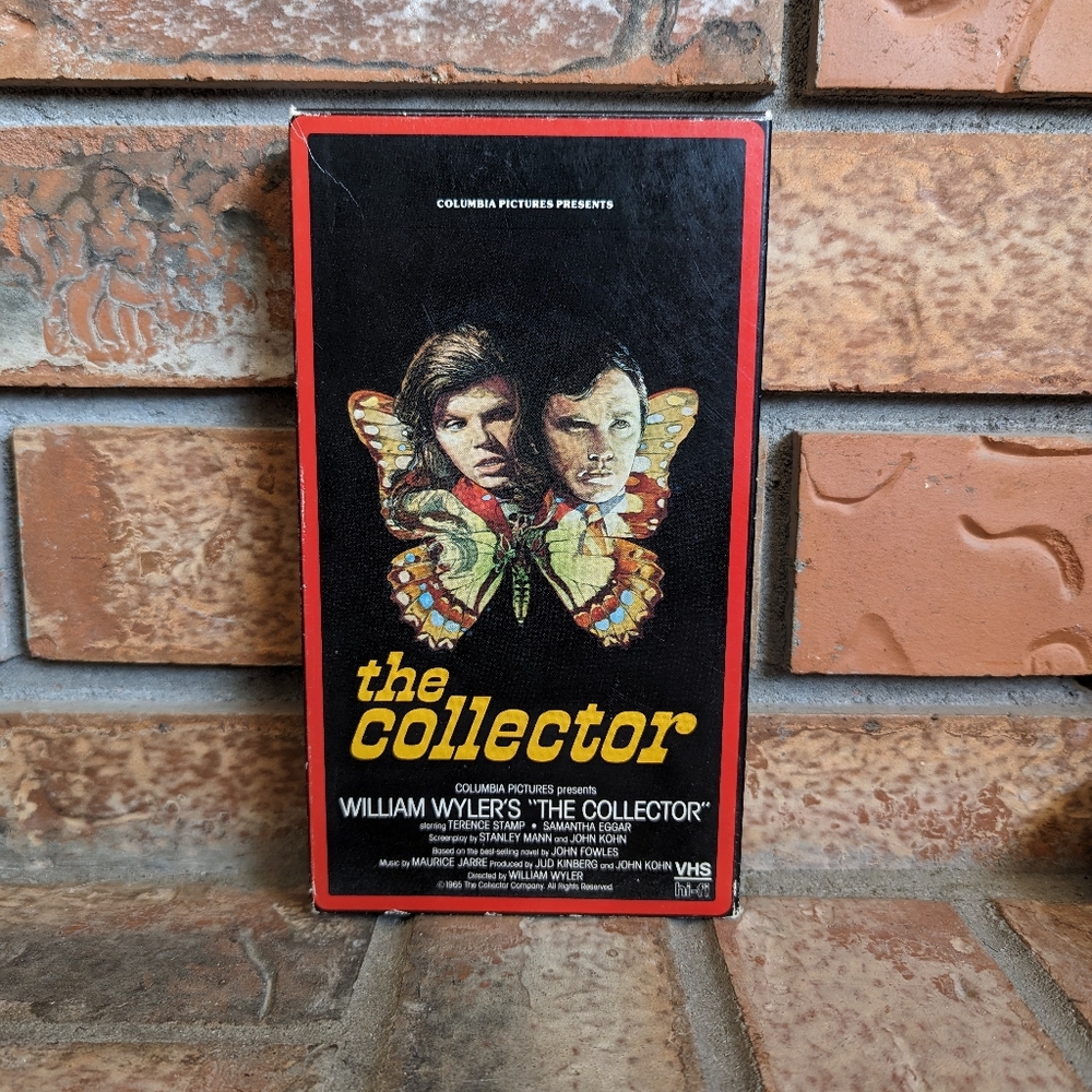 The Collector (VHS, 1965) Vintage - Thriller - Horror - Good Used Condition